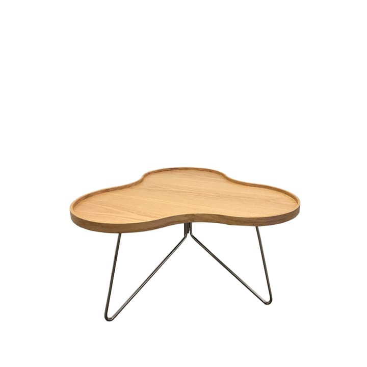 Flower Mono Mellan Bord - ek natur, 45cm, kromstativ - Swedese
