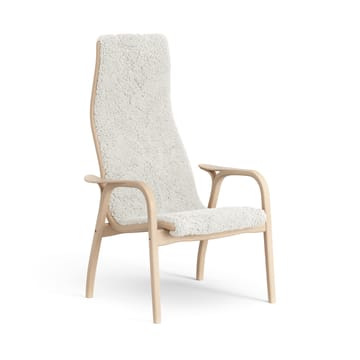Lamini barnf�åtölj lackad bok/fårskinn - Offwhite (vit) - Swedese