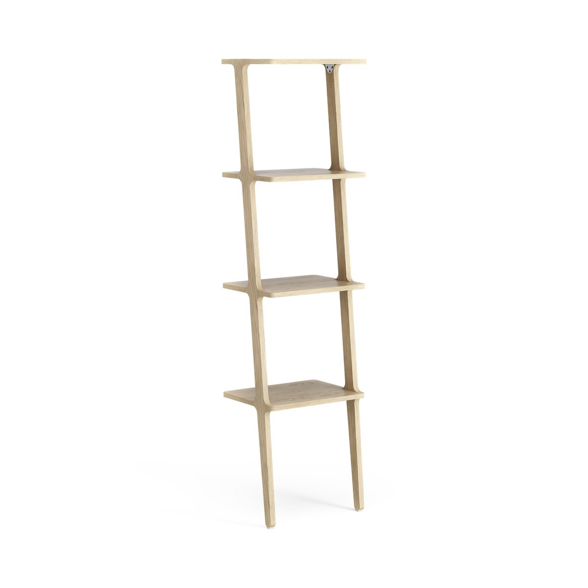 Swedese Libri hylla 4 hyllplan Ek lackad | Skandinavisk Design | Hyllor & Hyllsystem | Beige