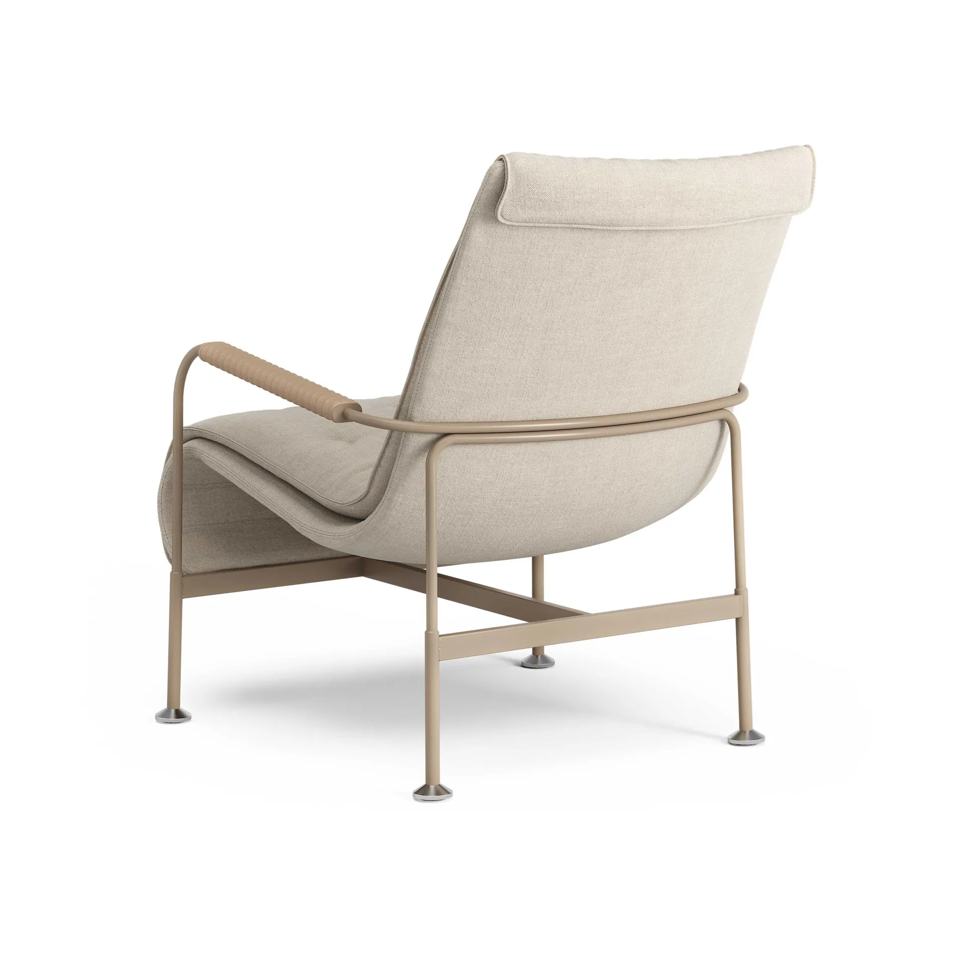 Serpentine fåtölj, Tyg Romo Linara Rye-nutmeg-Tärnsjö Nature Swedese