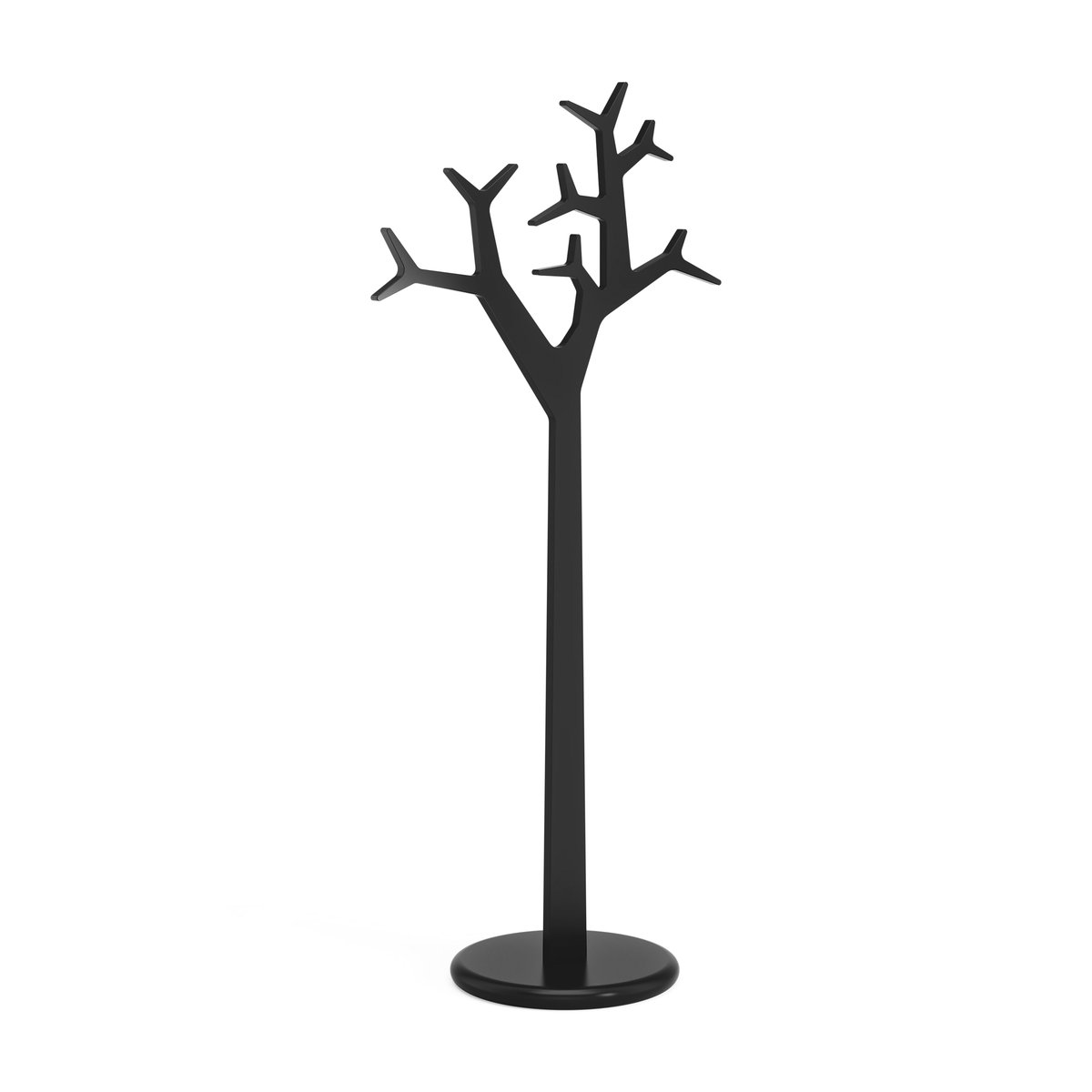 Swedese Tree rockhängare golv 194 cm Svart | Skandinavisk Design | Klädställningar & Galgar | Svart
