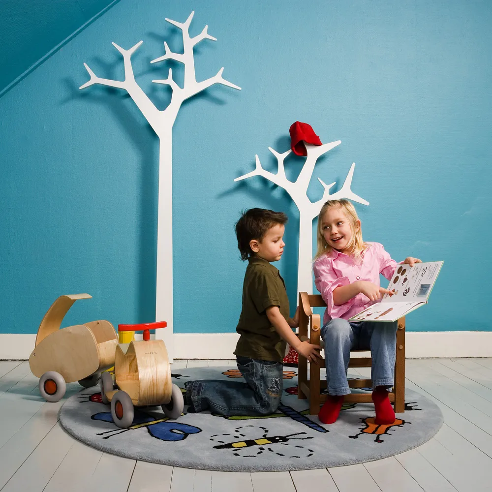 Tree rockhängare golv, ek klarlack Swedese