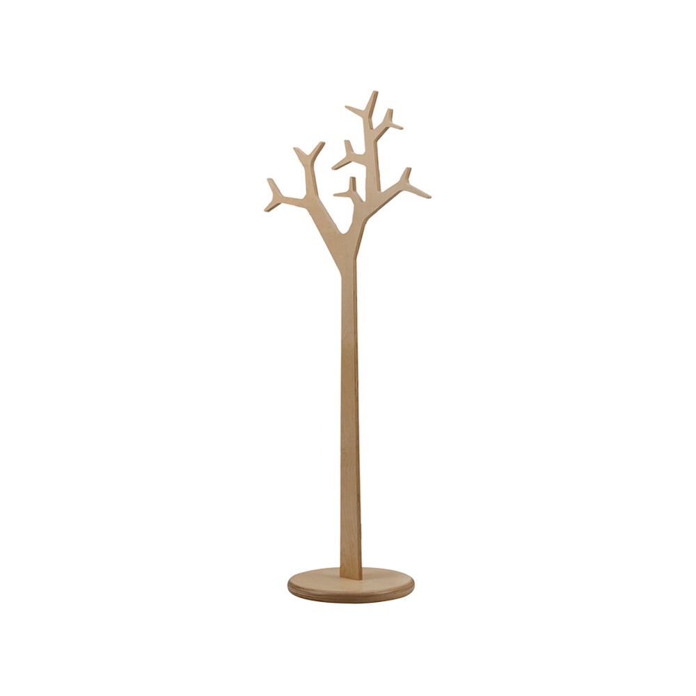 Swedese Tree rockhängare golv ek klarlack | Skandinavisk Design | Klädställningar & Galgar | Beige