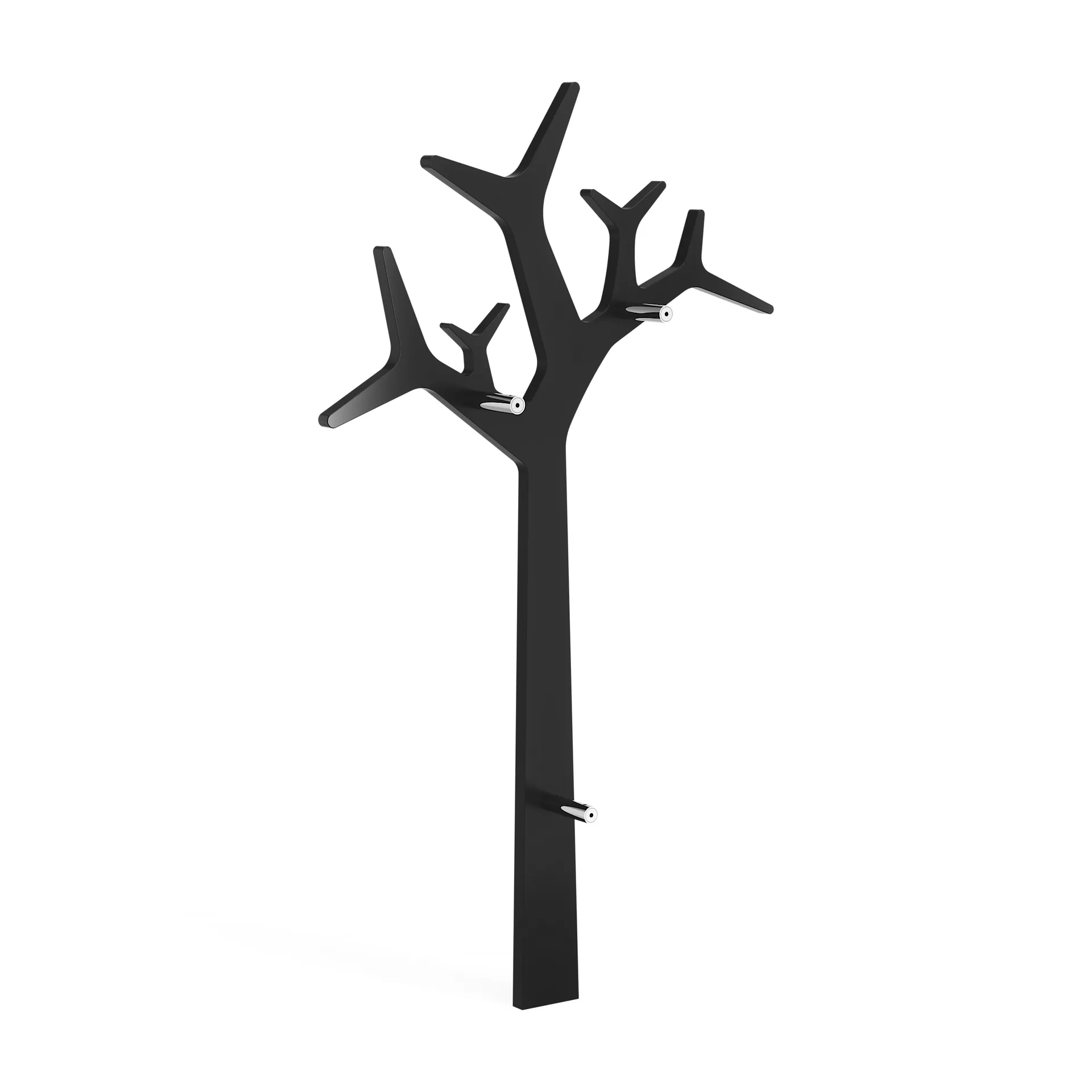 Tree rockhängare vägg 134 cm, Svart Swedese