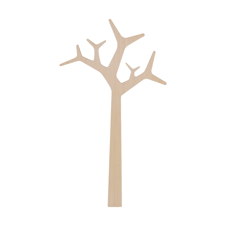 Tree wall väggmonterad rockhängare Special Edition 134 cm - Vitpigmenterad furu - Swedese