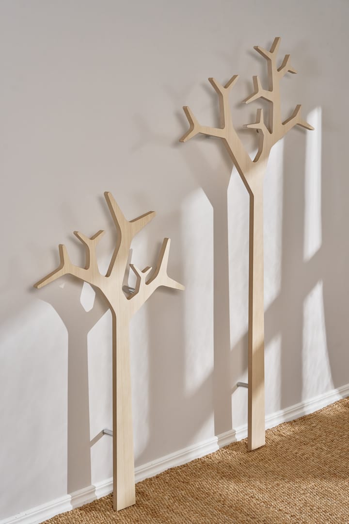Tree wall väggmonterad rockhängare Special Edition 134 cm, Vitpigmenterad furu Swedese