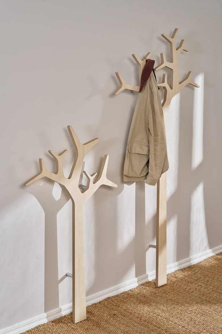 Tree wall väggmonterad rockhängare Special Edition 134 cm, Vitpigmenterad furu Swedese