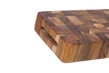 Teakhaus Butcher Block servering och skärbräda - Teak - Teakhaus