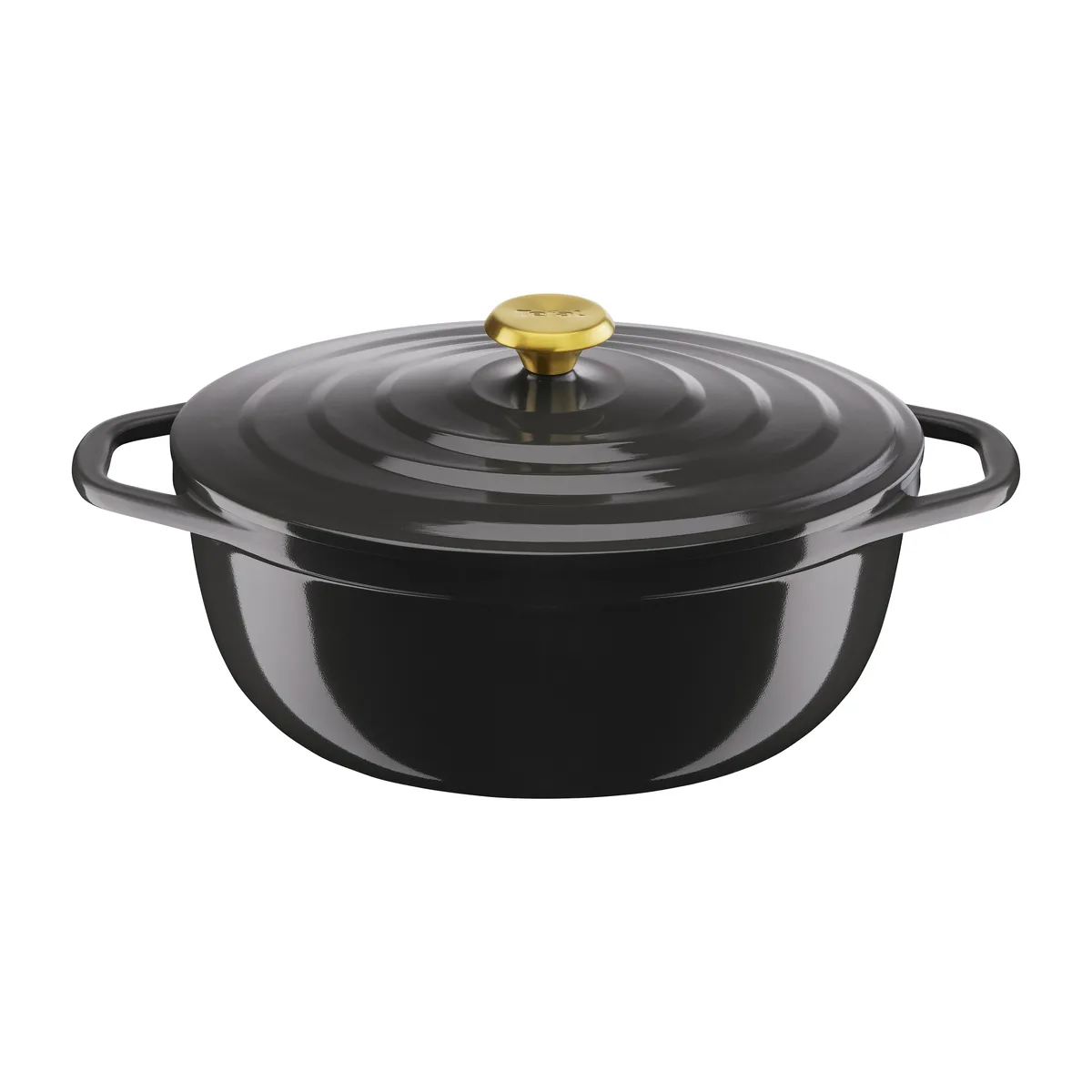 Tefal Air oval gryta 5,7 l Grå