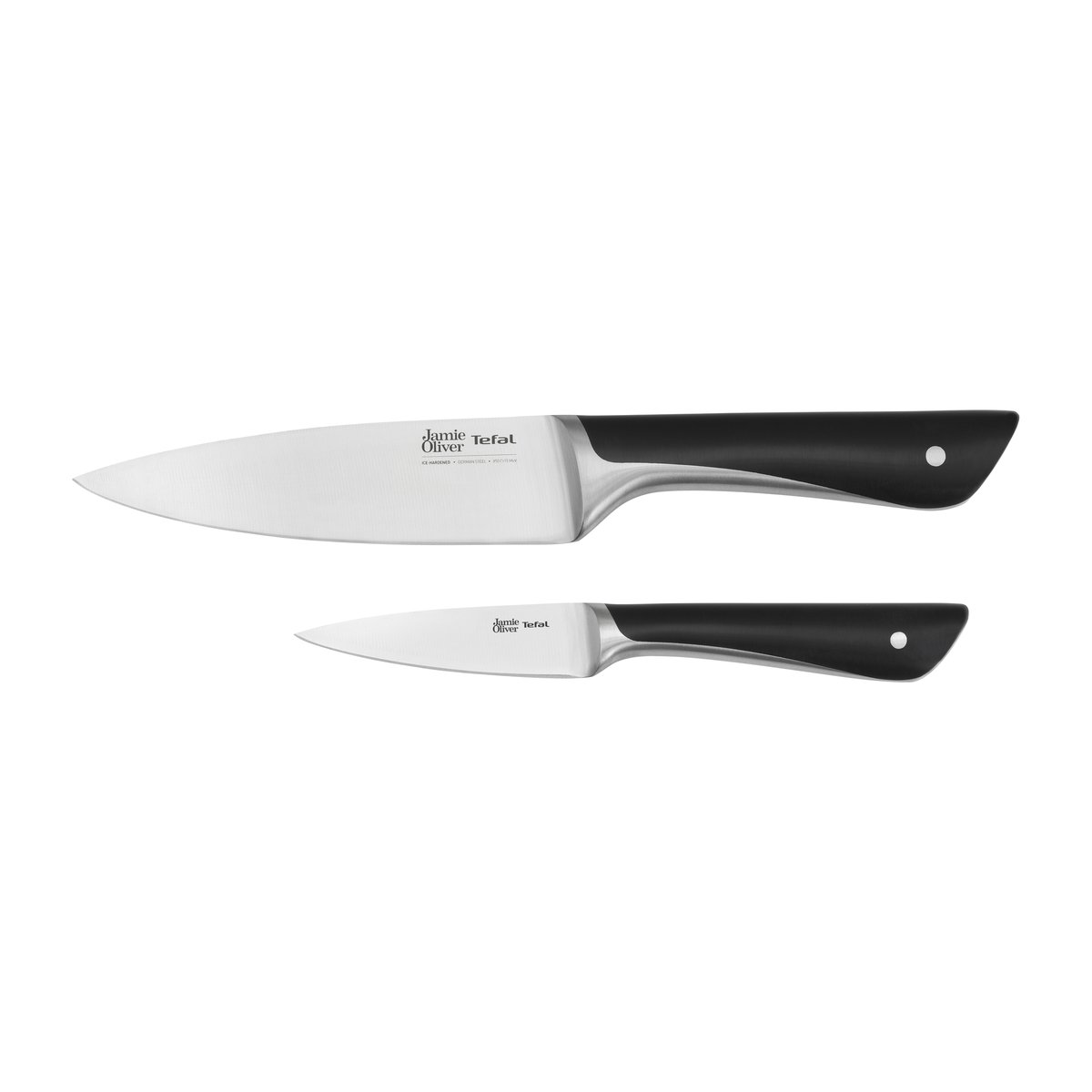 Tefal Jamie Oliver knivset 2 delar | Skandinavisk Design | Knivset | Silverfärgad