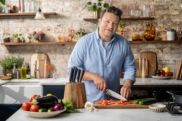 Jamie Oliver kockkniv 20 cm - Rostfritt stål - Tefal