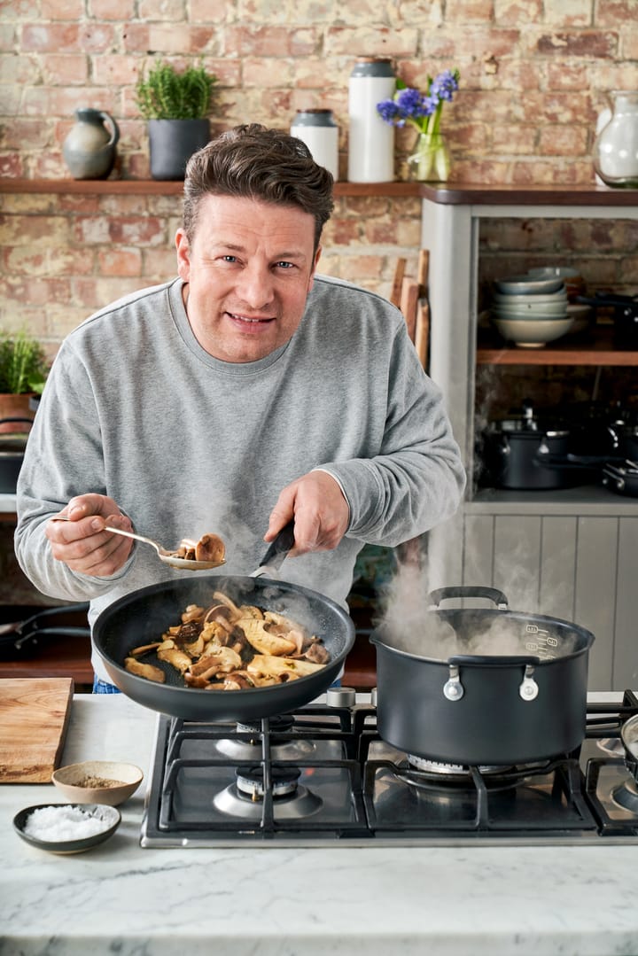 Jamie Oliver Quick & Easy sautepanna hard anodised - 26 cm - Tefal