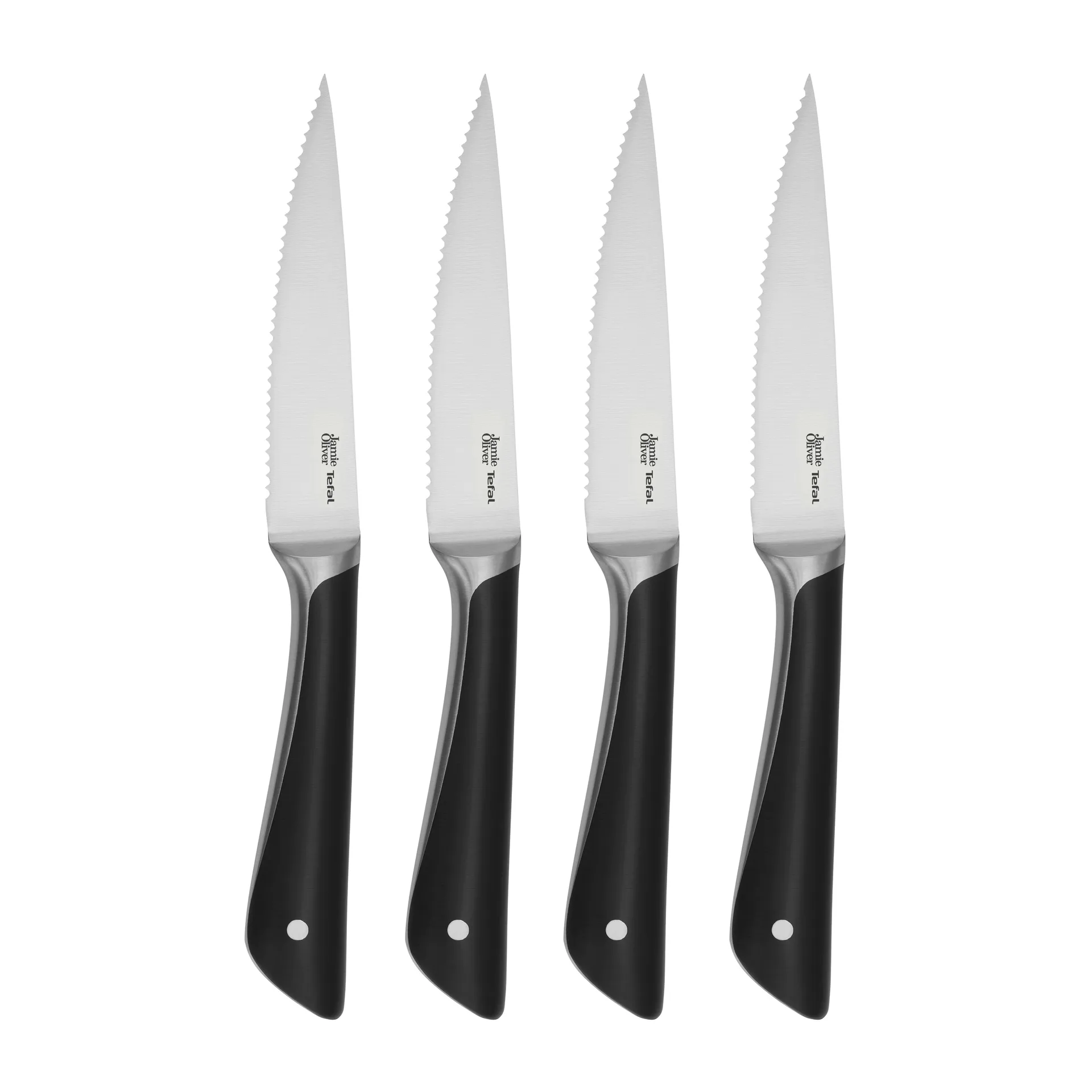 Jamie Oliver stekkniv 4-pack, Rostfritt stål Tefal