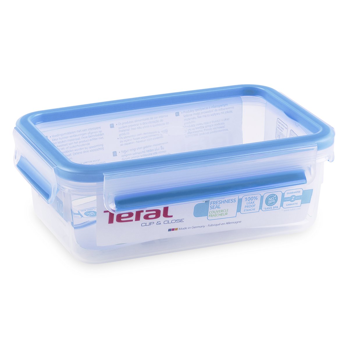 Tefal MasterSeal FRESH matlåda 1 l | Skandinavisk Design | Matlådor | Blå