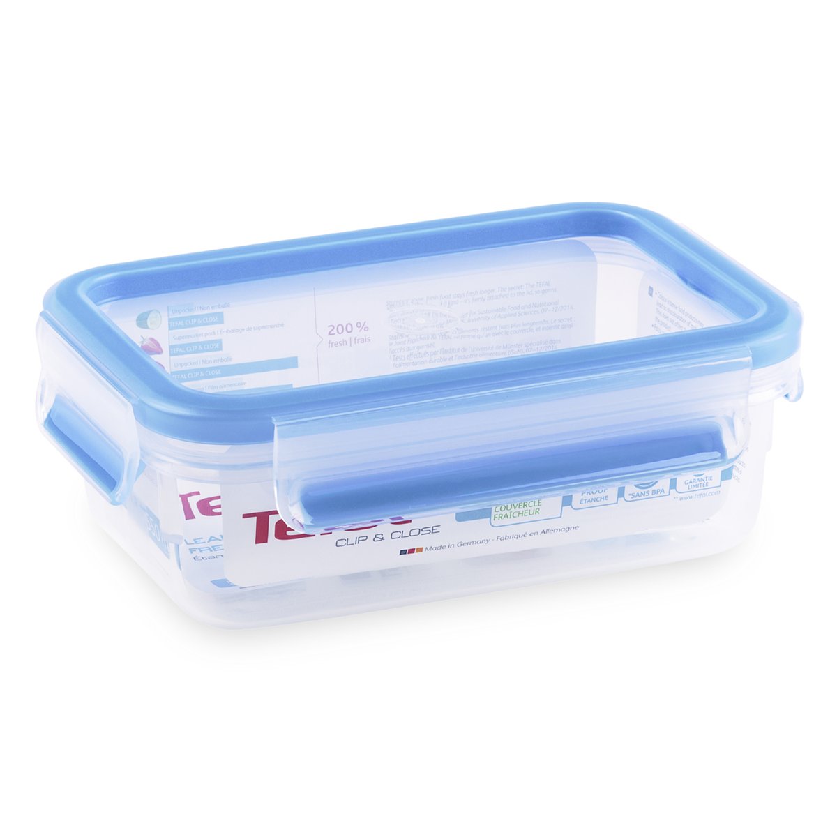 Tefal MasterSeal FRESH matlåda 55 cl | Skandinavisk Design | Matlådor | Blå