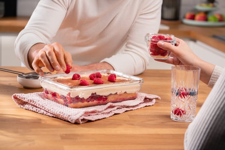 MasterSeal Glas matlåda rektangulär, 2 L Tefal