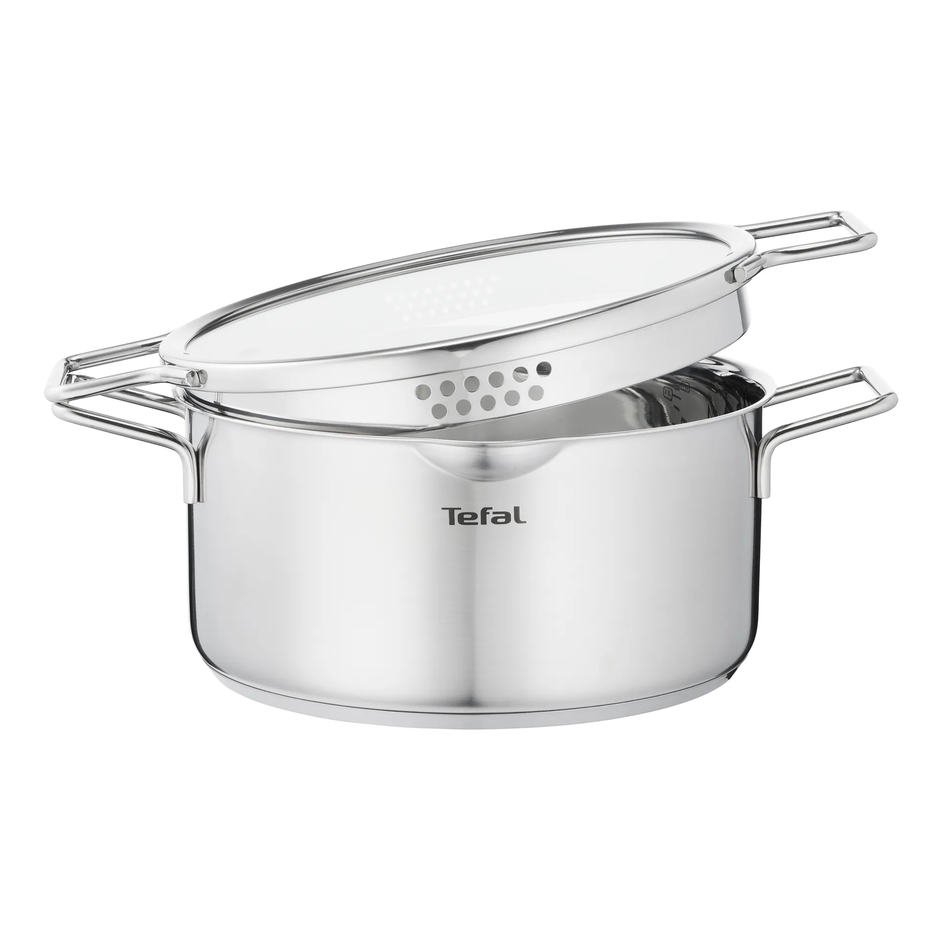Nordica kastrullset 6 delar, Rostfritt stål Tefal