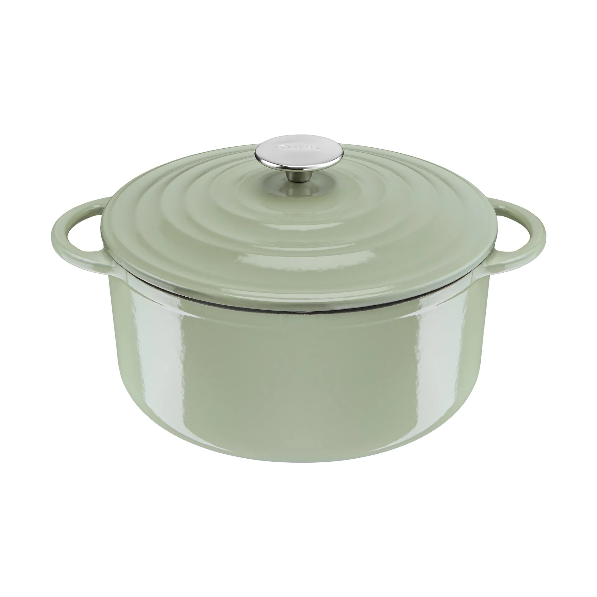 Tefal LOV rund gryta 7,4 L, Grön Tefal