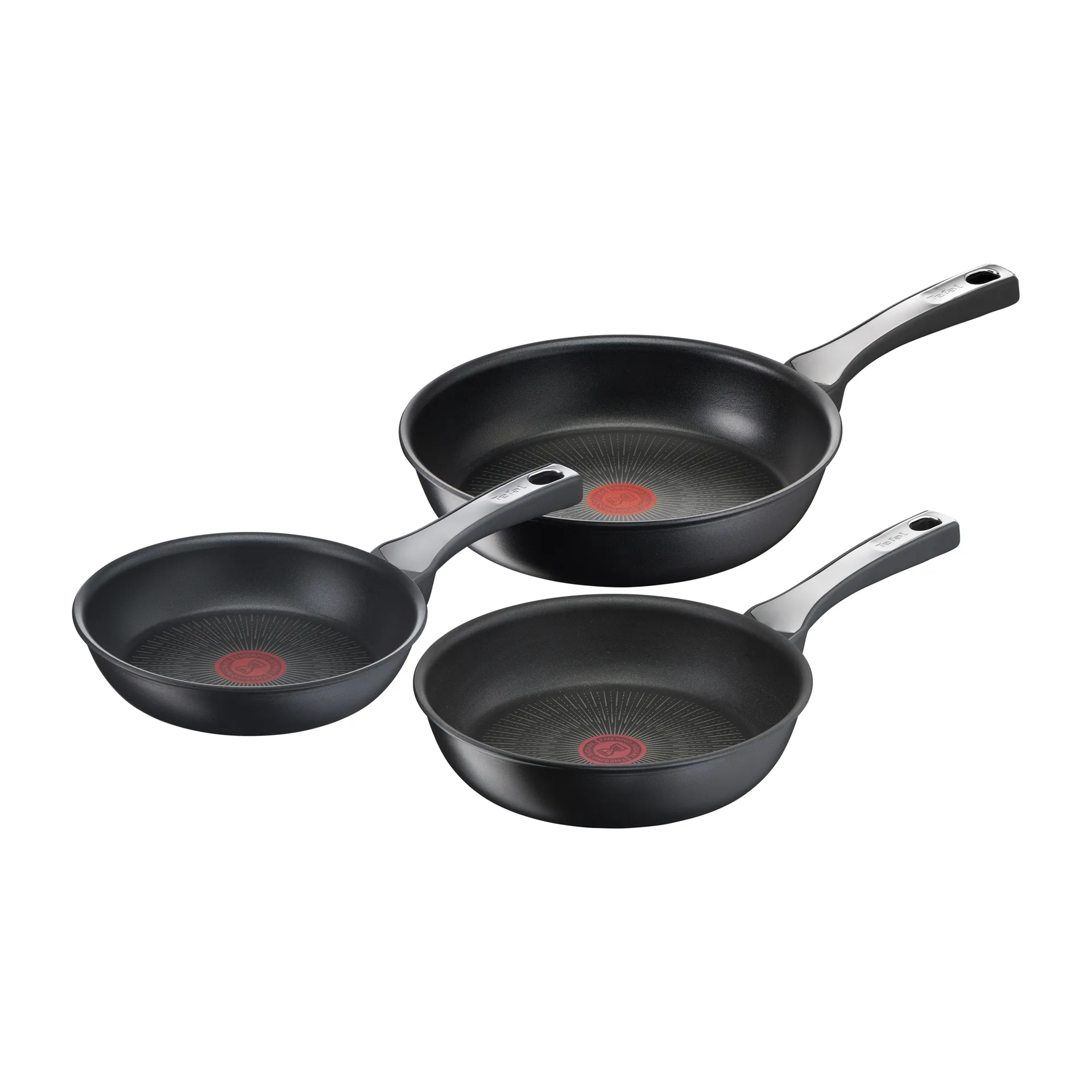 Unlimited ON stekpanneset, 3 delar Tefal