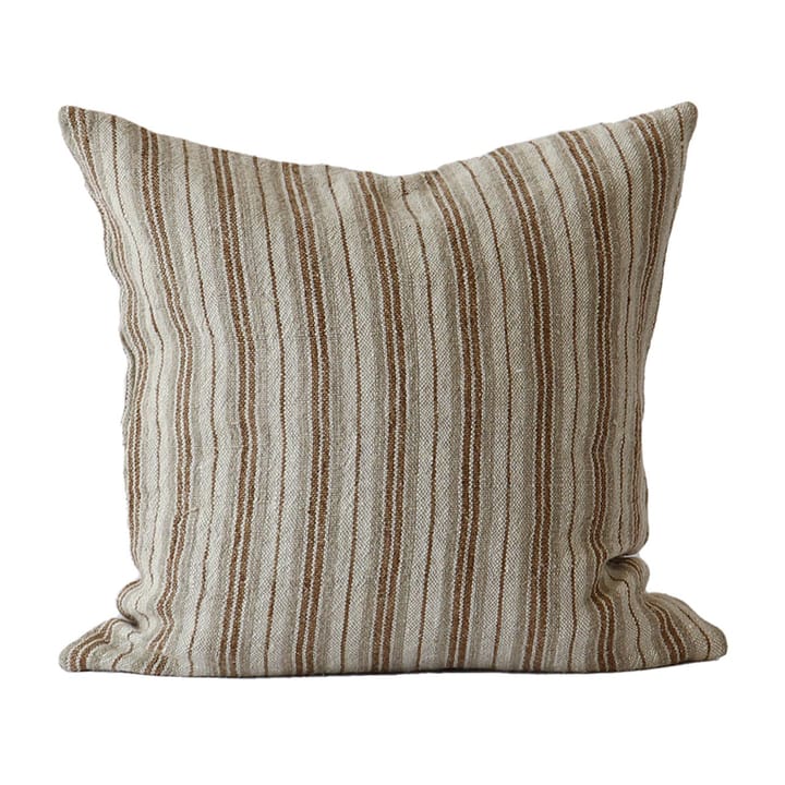 Aston kuddfodral linne 50x50 cm - Golden Brown - Tell Me More