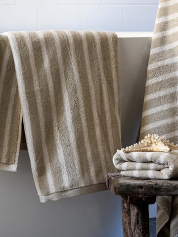 Bonnie handduk 50x70 cm - Beige - Tell Me More
