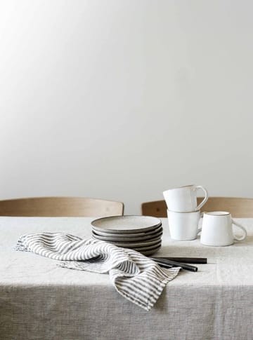 Bordsduk linne 160x330 cm - Pinestripe - Tell Me More