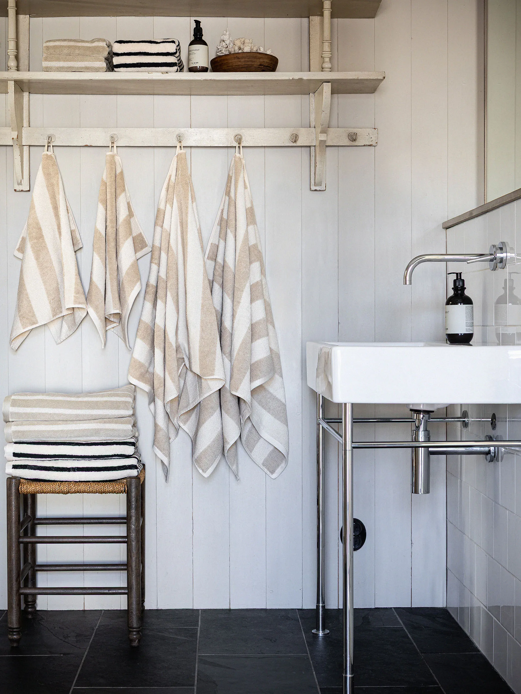 Cleo badlakan 70x140 cm, Beige Tell Me More