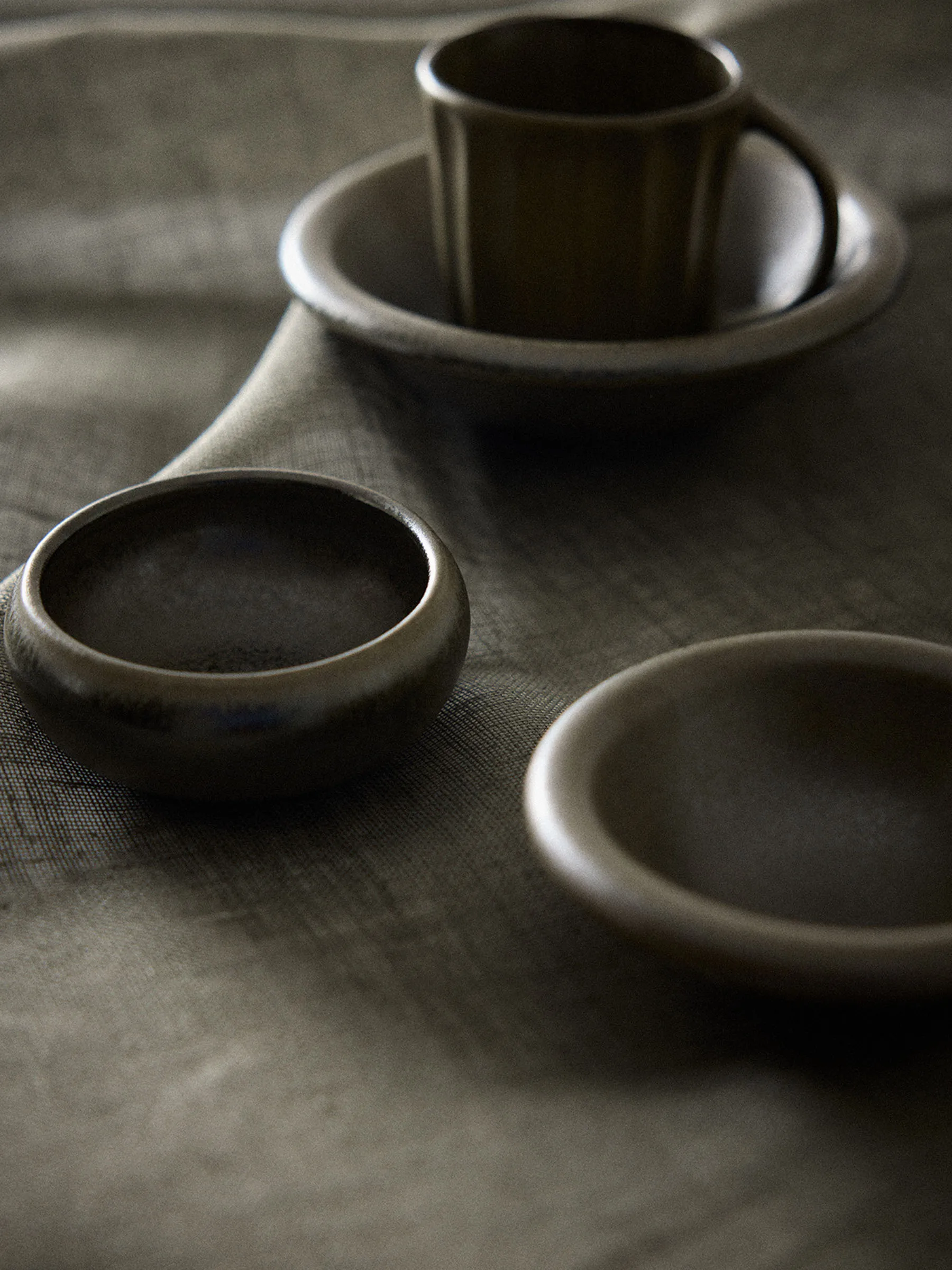 Elba skål, Green brown, Ø18 cm Tell Me More