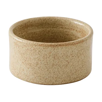 Elio cylinder skål - Beige speckled, Ø8,5x4,5 cm - Tell Me More