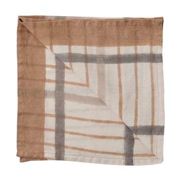 Ella servett 50x50 cm - Hazelnut - Tell Me More