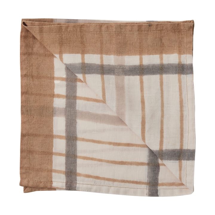 Ella servett 50x50 cm - Hazelnut - Tell Me More