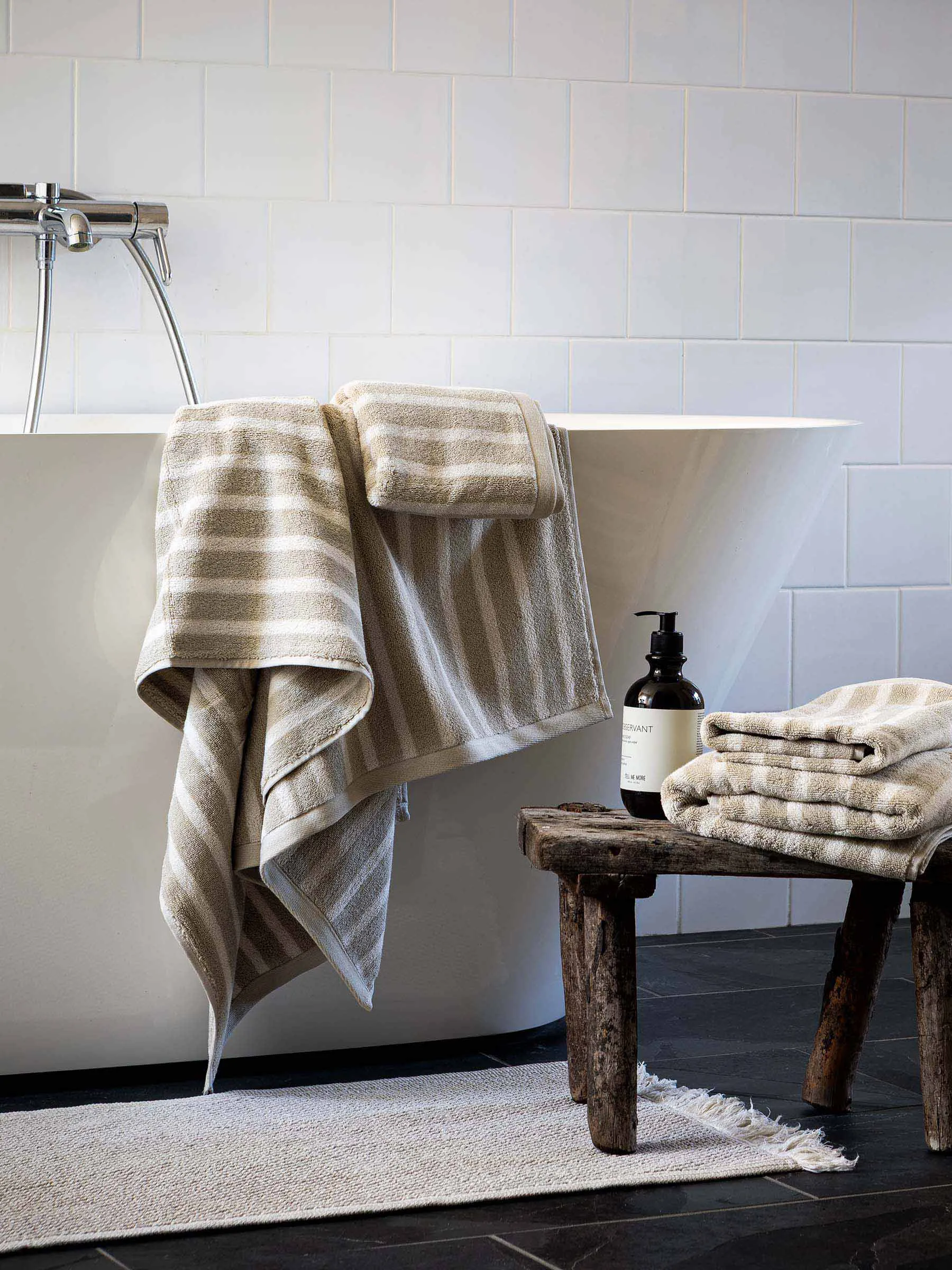 Elsa badrumsmatta, Off-white, 60x100 cm Tell Me More