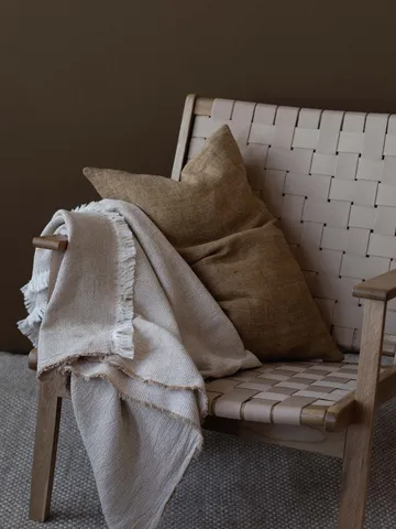 Florian pläd 135x200 cm - Beige - Tell Me More