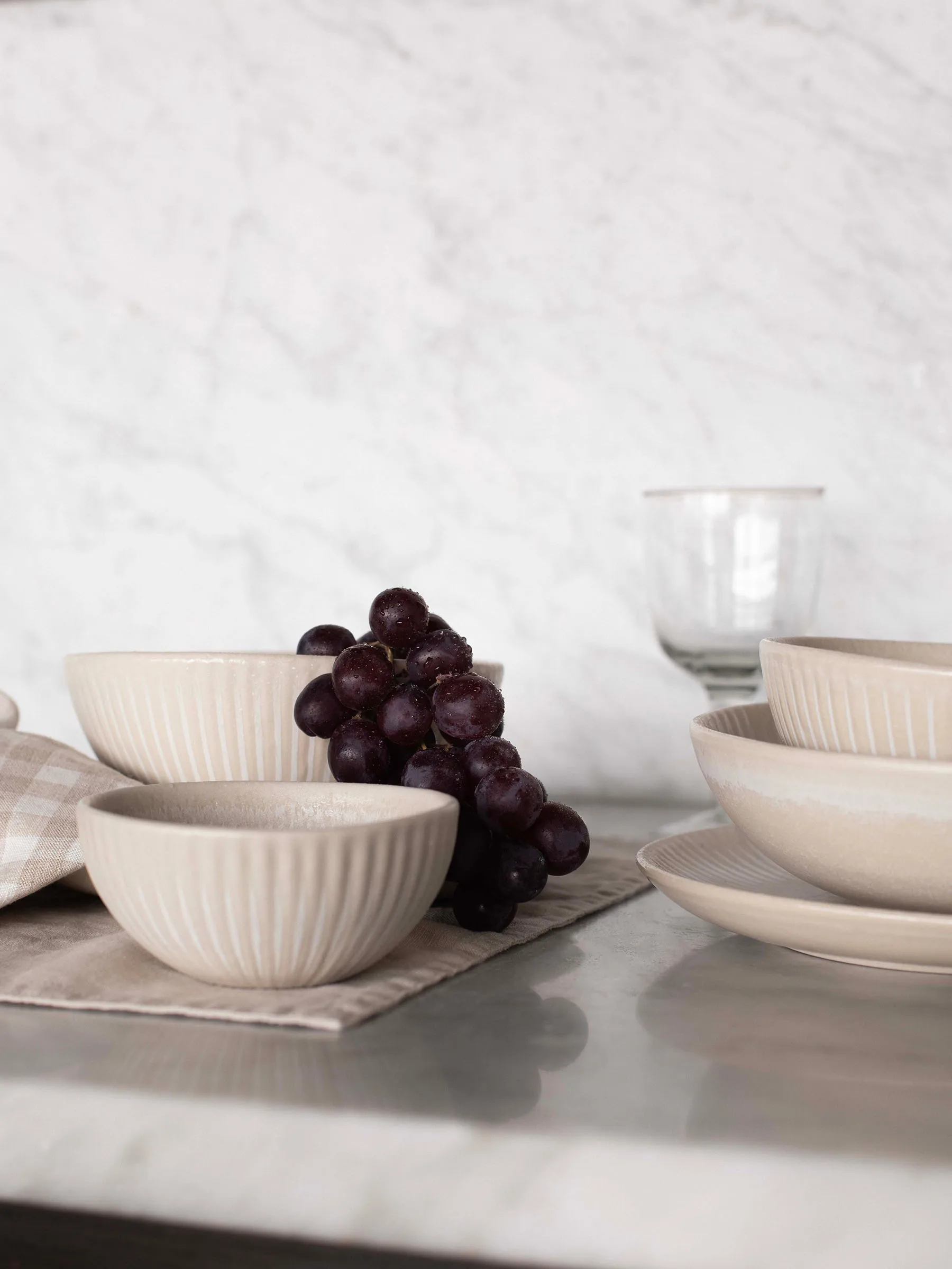 Granada skål mini Ø11 cm, Cremevit-beige Tell Me More