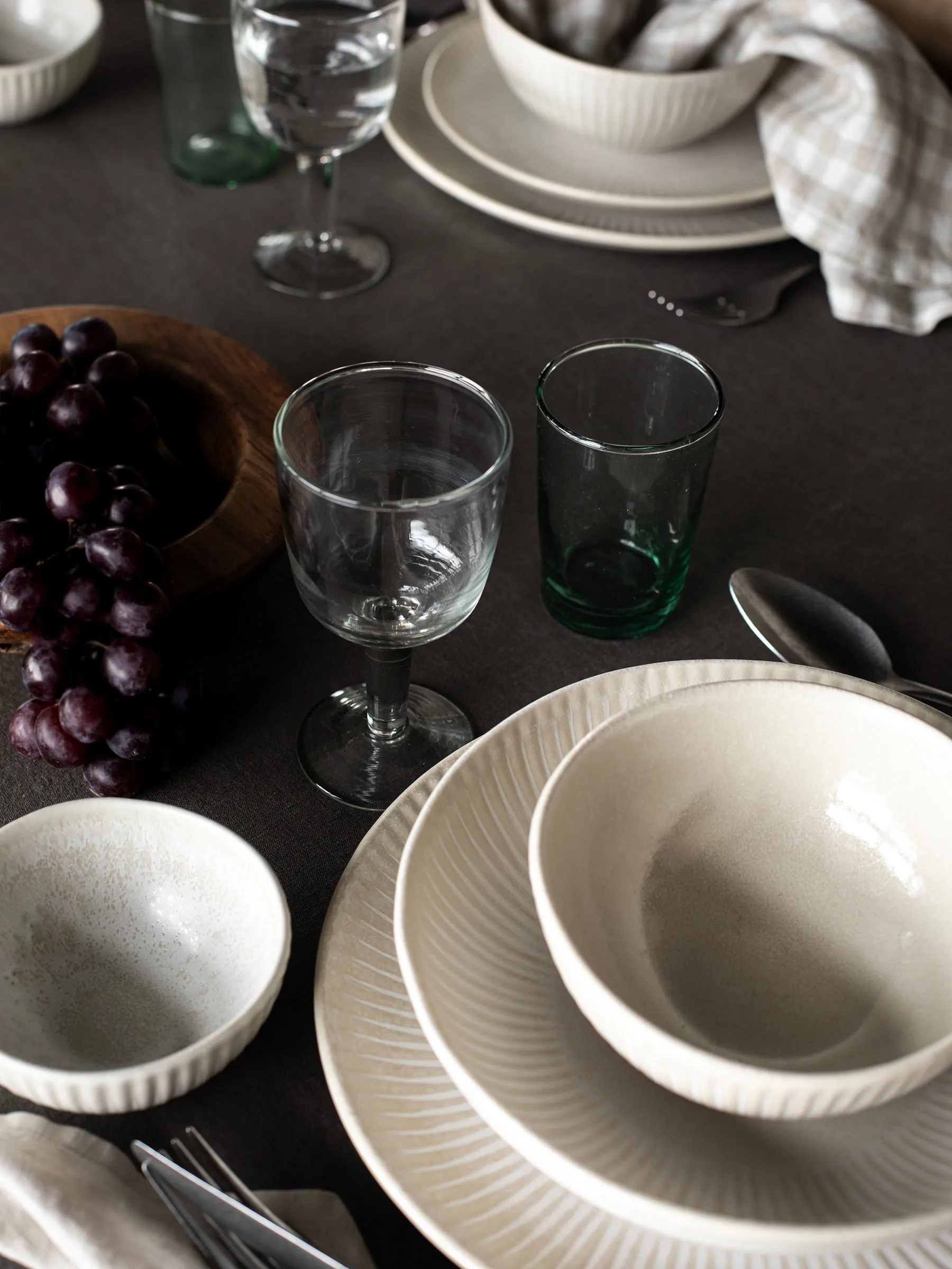 Granada skål small Ø15,5 cm, Cremevit-beige Tell Me More