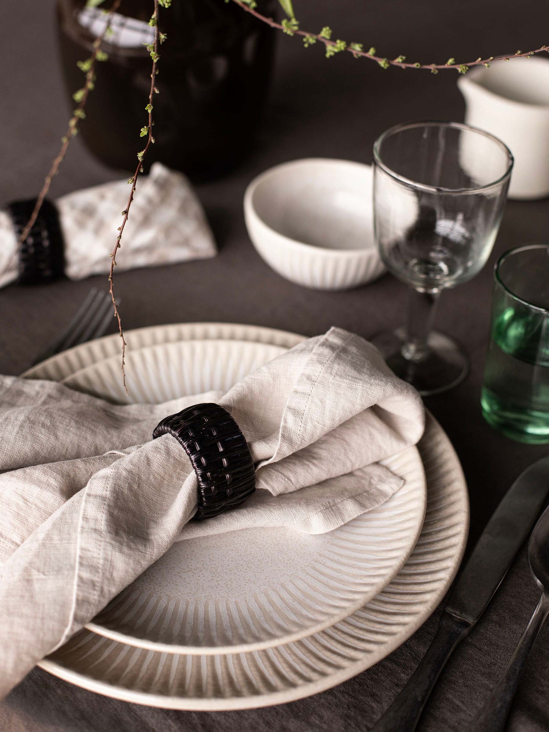 Granada tallrik Ø22 cm, Cremevit-beige Tell Me More