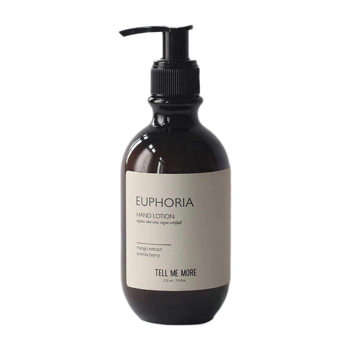 Tell Me More Handkräm 235 ml Euphoria | Skandinavisk Design | Tvålar & Handkräm | Brun