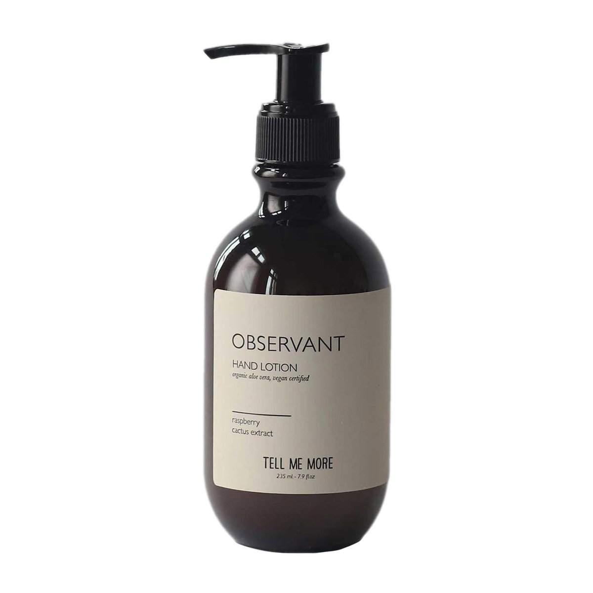Tell Me More Handkräm 235 ml Observant | Skandinavisk Design | Tvålar & Handkräm | Brun