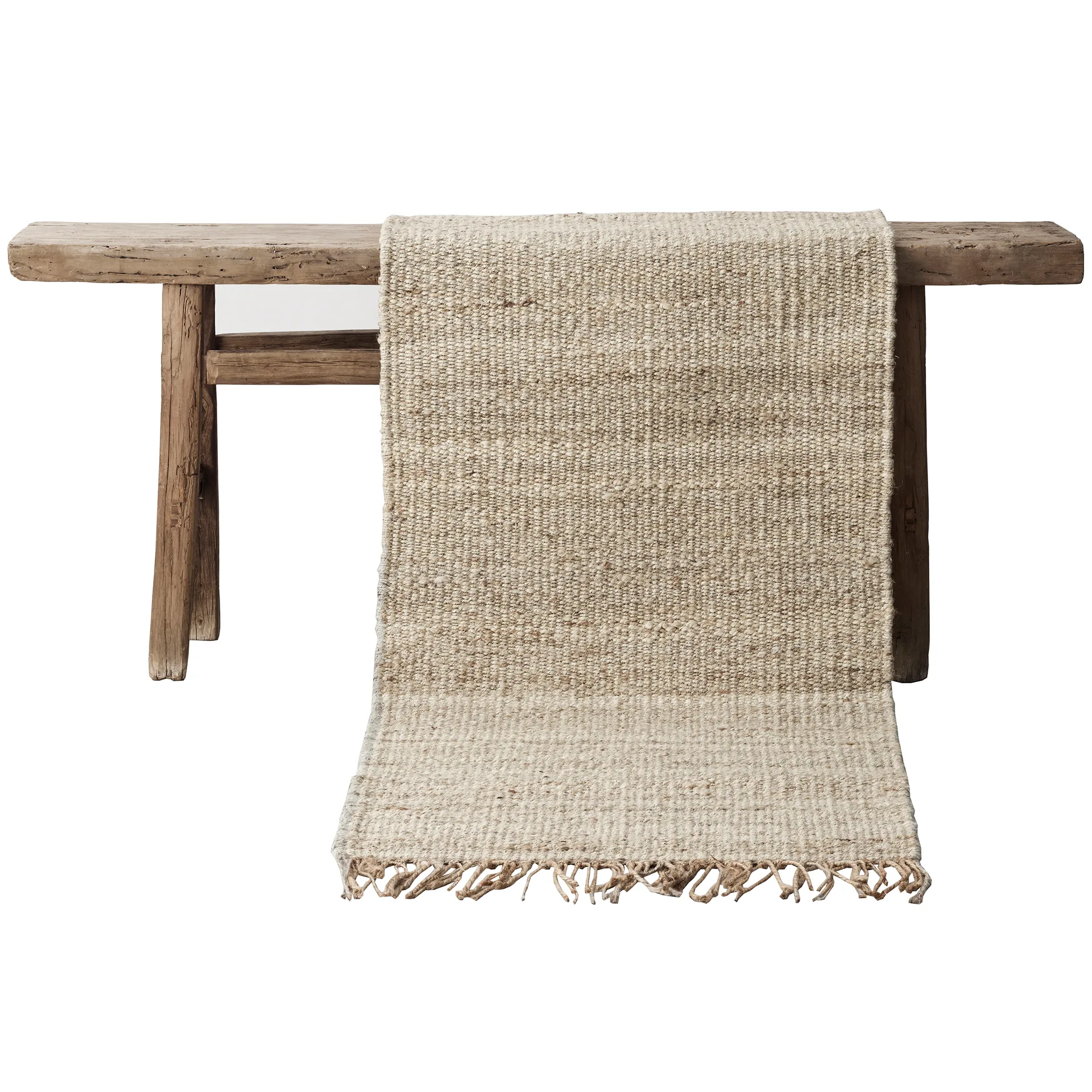 Hemp matta bleached (beige), 80x150 cm Tell Me More
