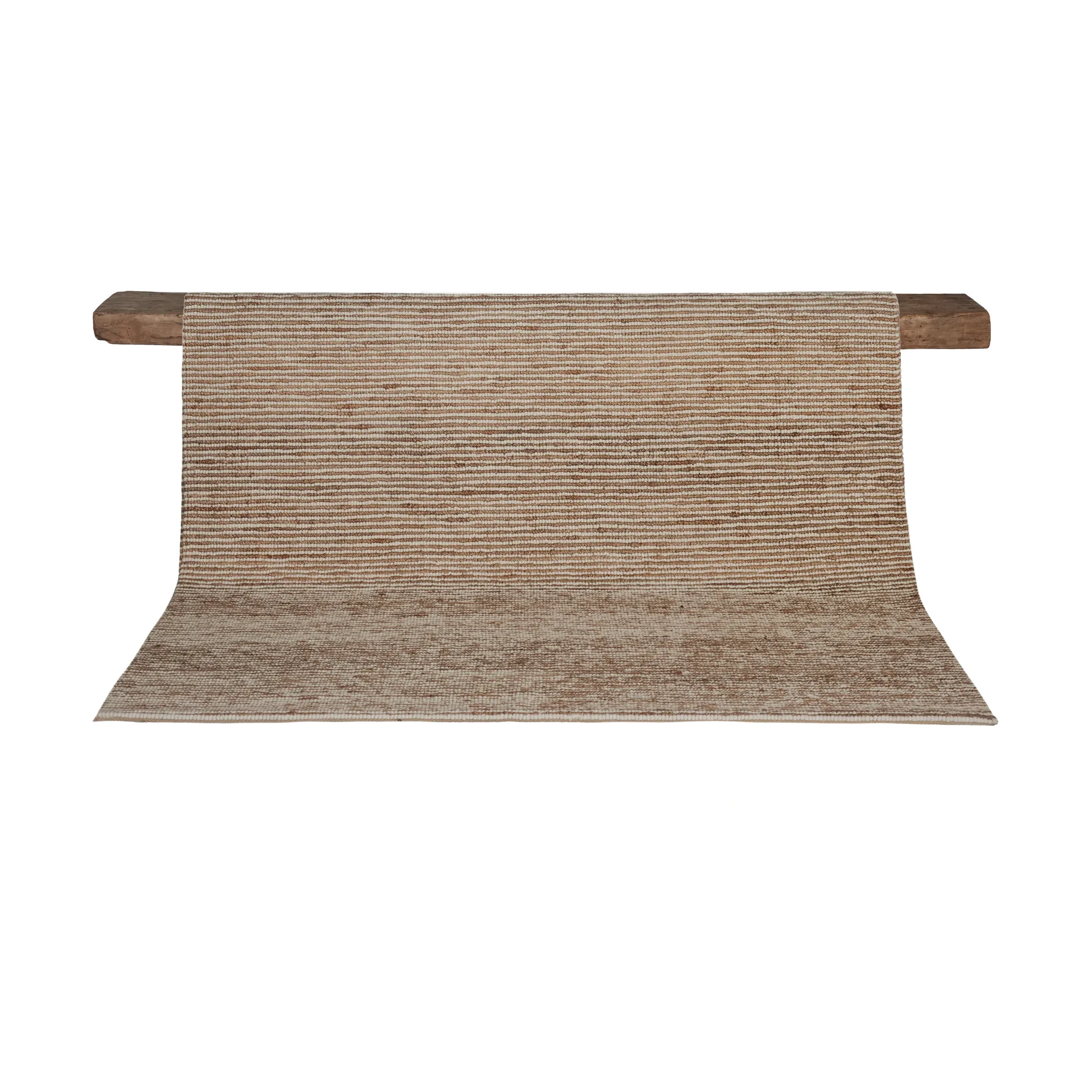 Hemp wool matta 170x240 cm, Stripe Tell Me More