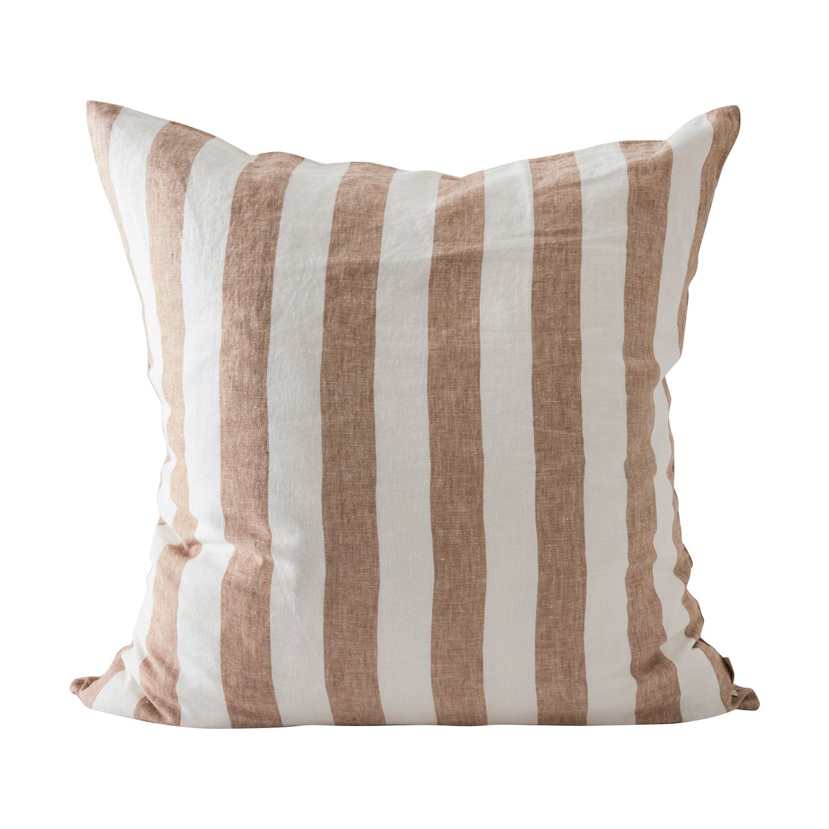 Tell Me More Holte kuddfodral 60x60 cm Hazelnut | Skandinavisk Design | Kuddfodral | Vit