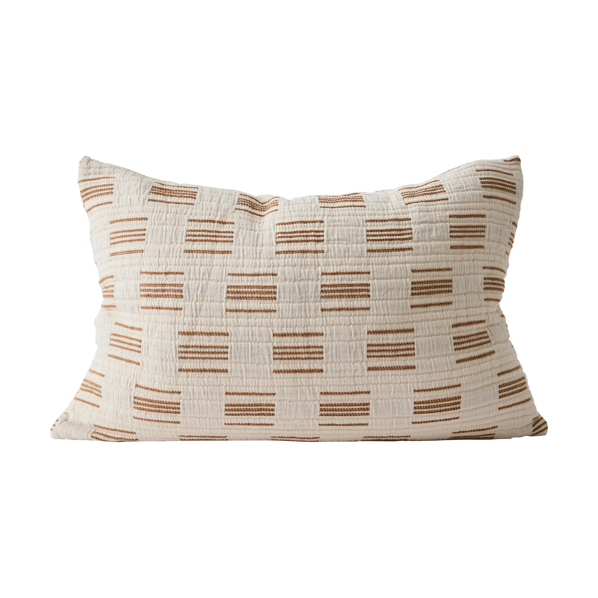 Julien kuddfodral 40x60 cm, Off-white-roströd Tell Me More