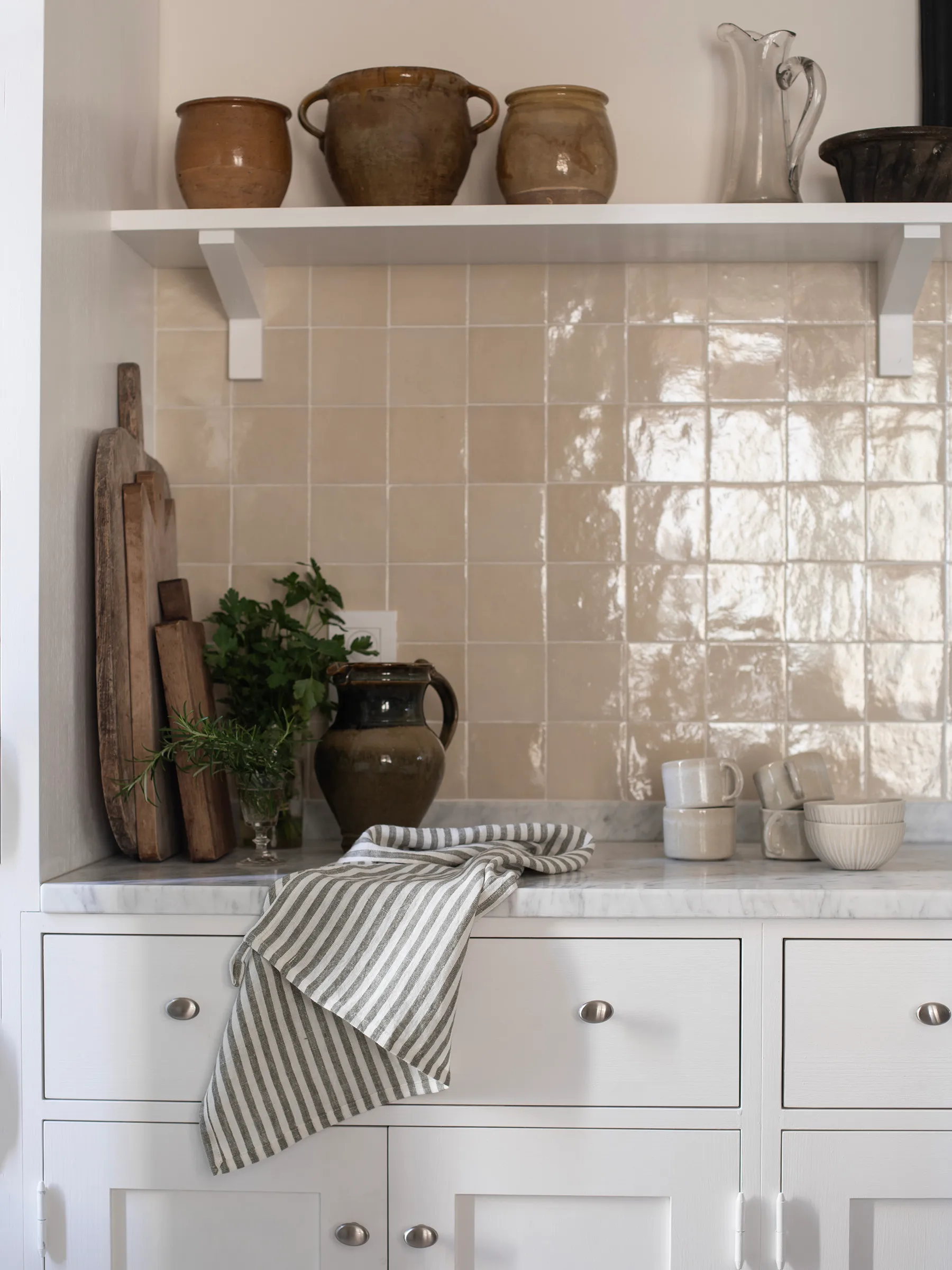 Leon kökshandduk 50x70 cm, Seagrass Tell Me More