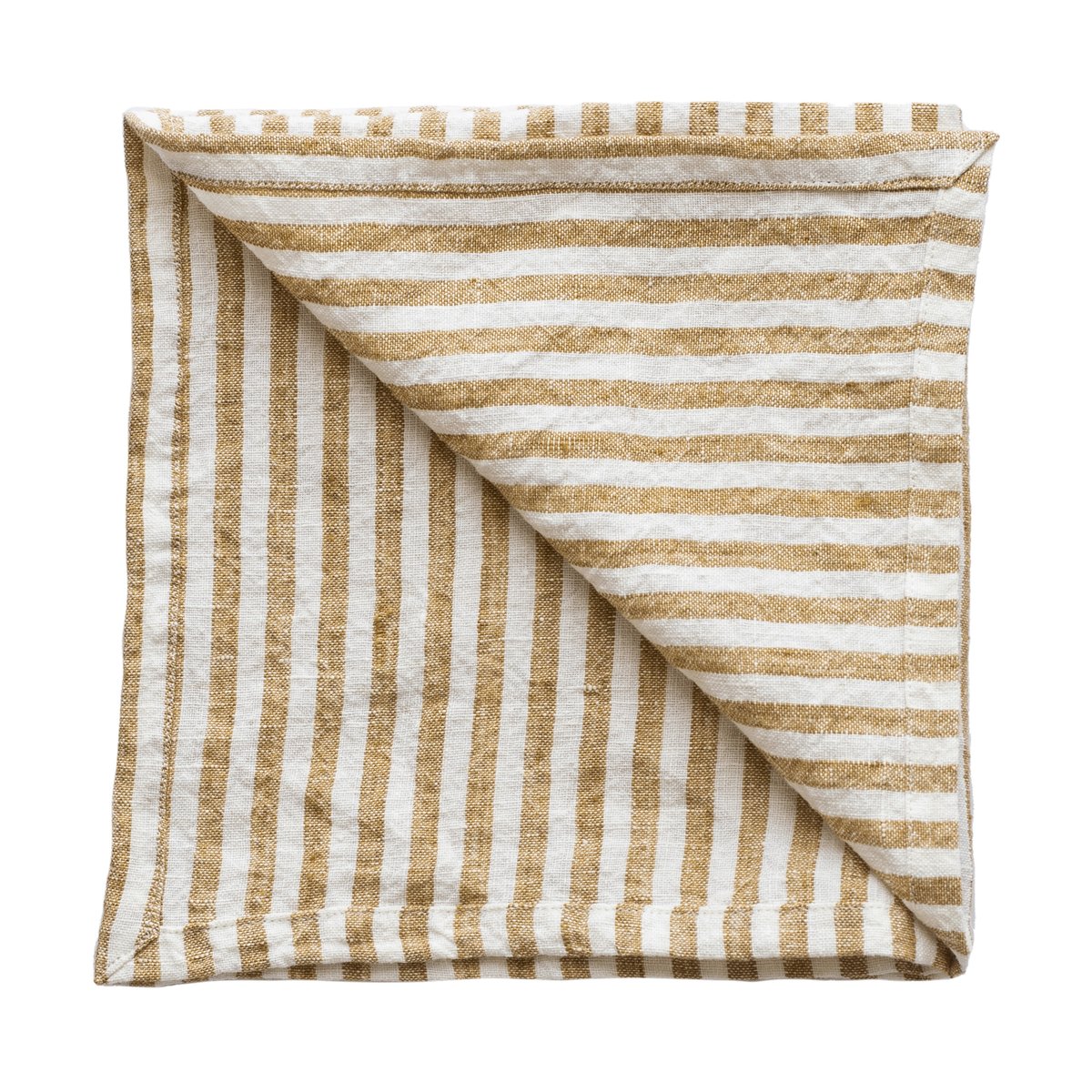 Tell Me More Leon tygservett 45x45 cm Spice | Skandinavisk Design | Tygservetter | Vit