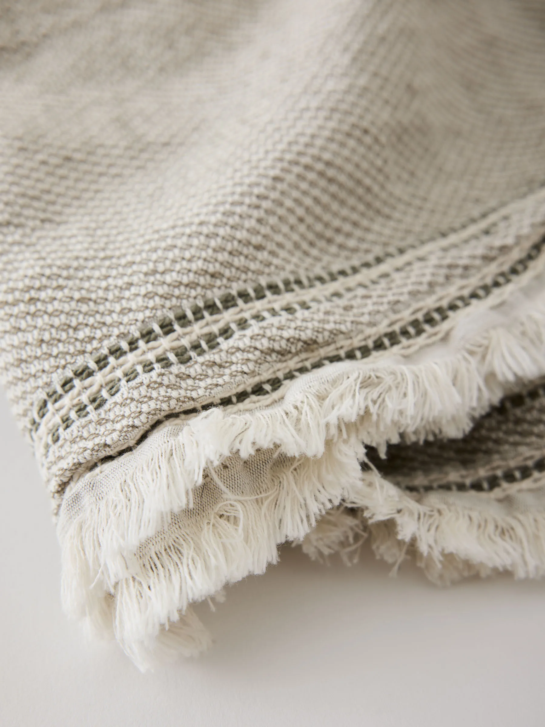 Leonie pläd, Green, 135x200 cm Tell Me More