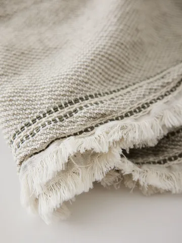 Leonie pläd - Green, 135x200 cm - Tell Me More