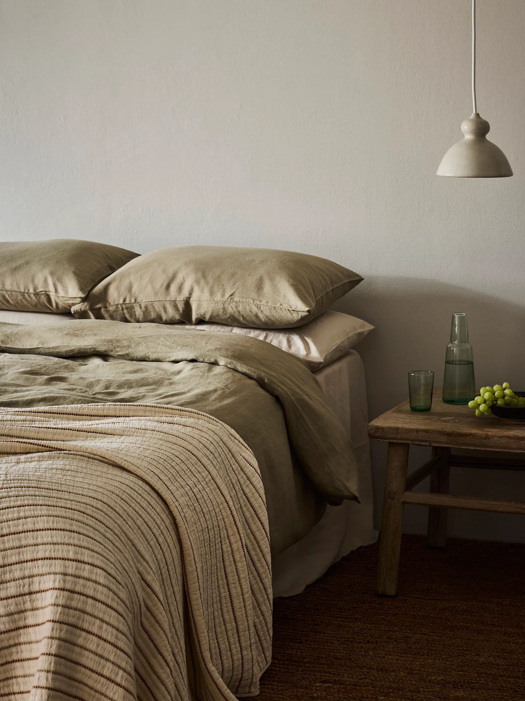 Lola överkast 140x200 cm, Off-white Tell Me More