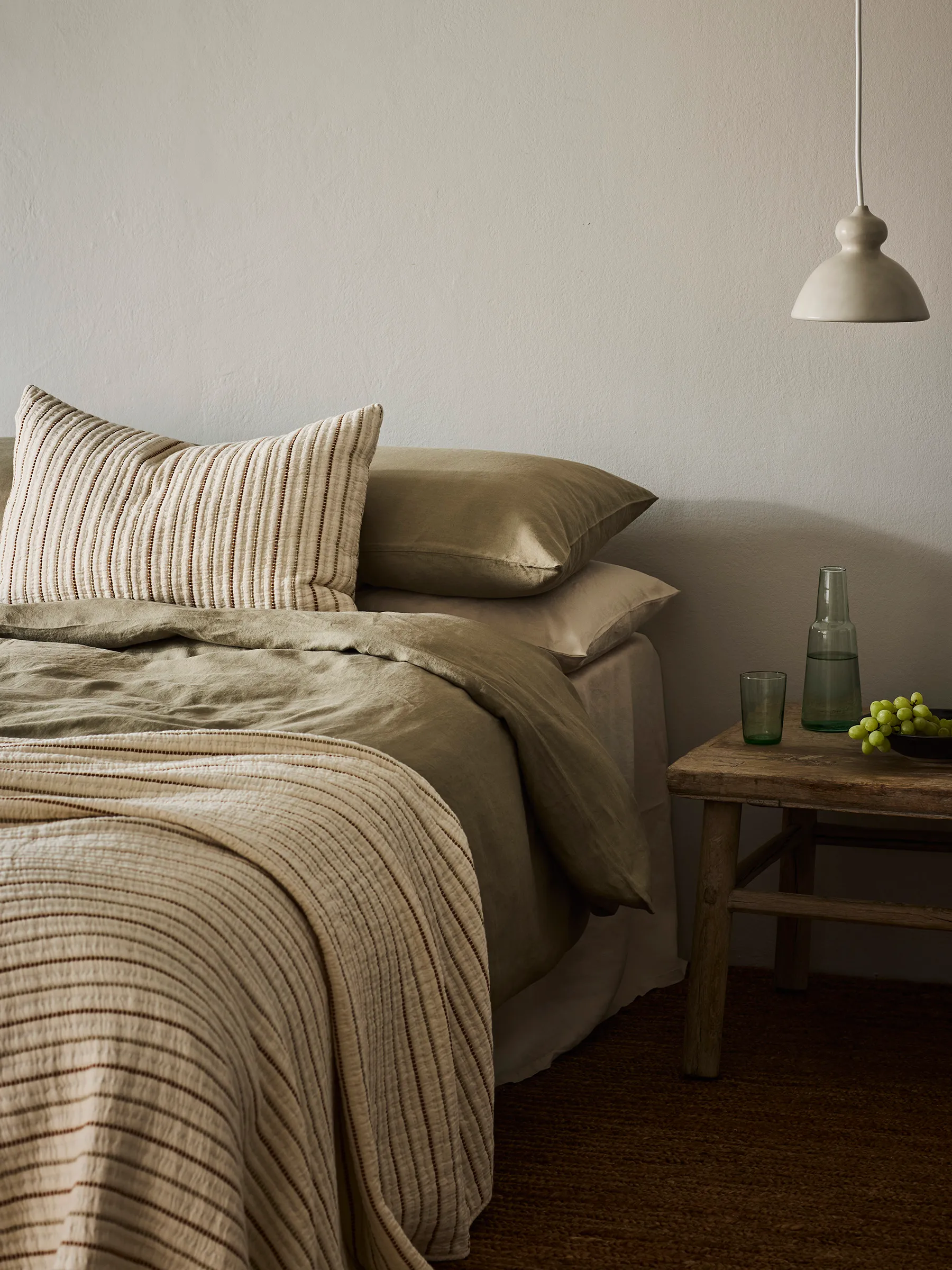 Lola överkast 140x200 cm, Off-white Tell Me More