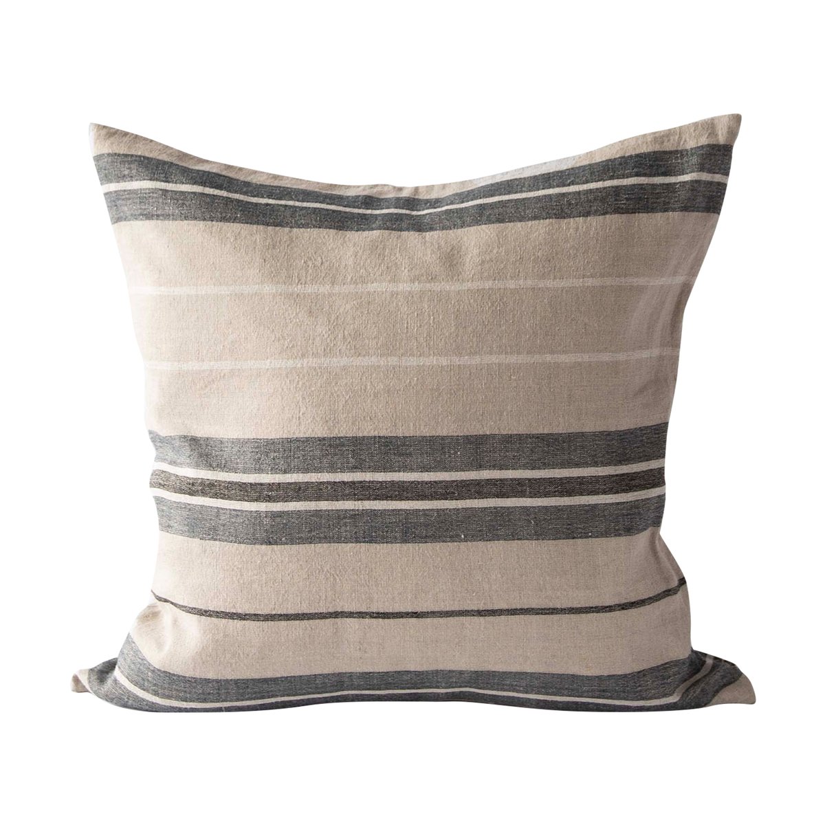 Tell Me More Mika kuddfodral 50x50 cm Denim Stripe | Skandinavisk Design | Kuddfodral | Beige