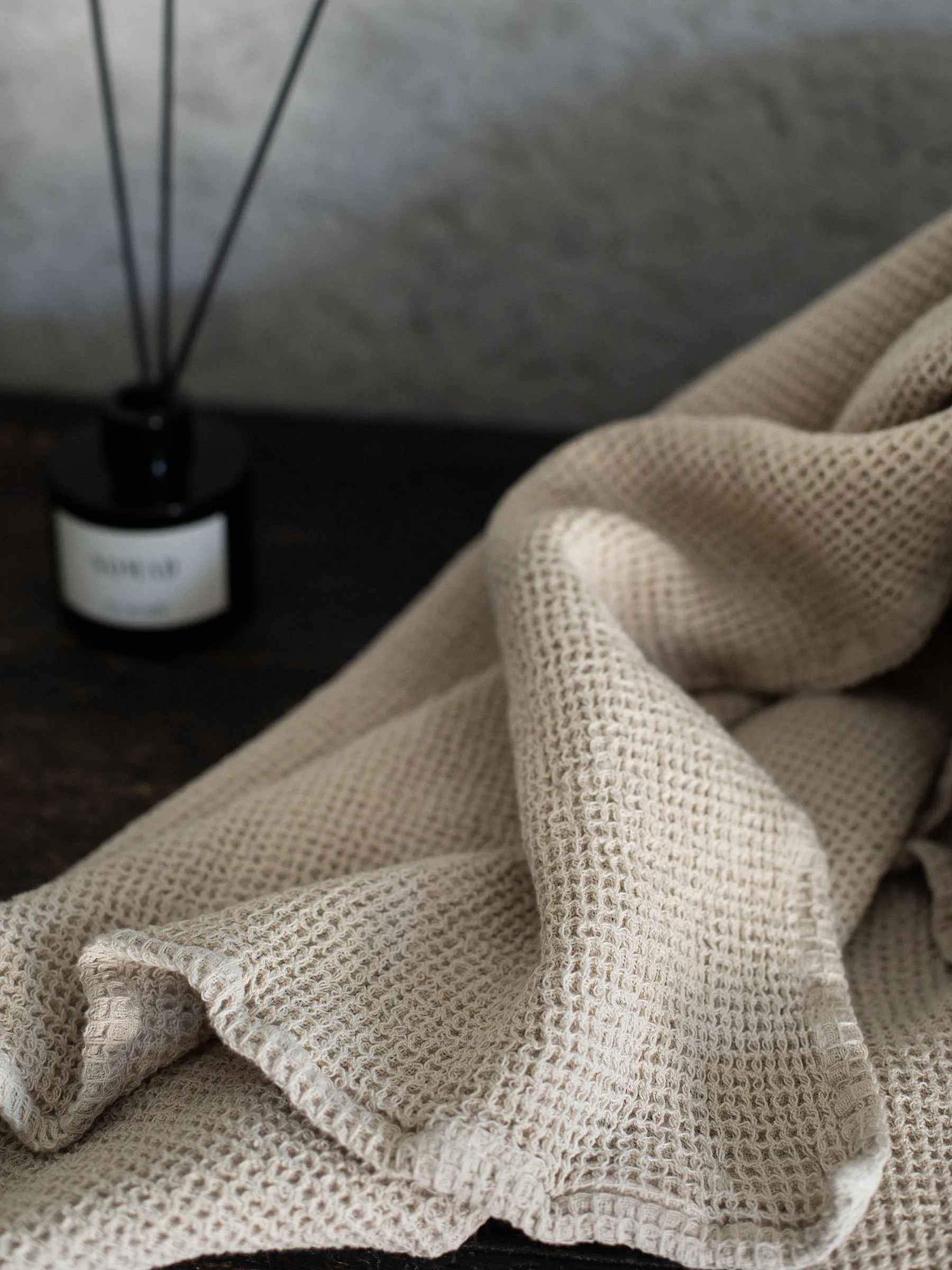 Nella badlakan 70x140 cm, Beige Tell Me More